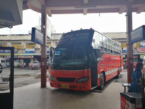 チェンマイの長距離バス