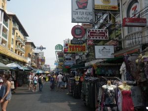 タイの繁華街