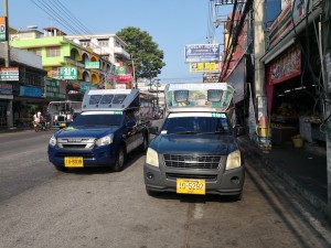 パタヤの交通機関