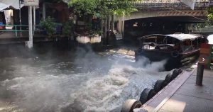 センセープ運河ボート